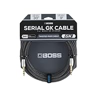 The BGK cable series delivers optimum performance with BOSS guitar synthesizer products that support the Serial GK digital interface, including the GK-5/GK-5B pickups and GM-800 module. Available in 3 ft/1m Length (BGK-3), 15ft/4.5m Length (BGK-15) &...
