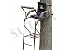 SUTTER Silla elevada portátil y Escalera de Puesto de Caza/Altura: 4,5m /...