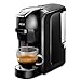 Cafeteras Máquina De Café De Cápsulas Universal Máquina De Espresso Casera Pequeña Automática Máquina De Cápsulas Apagado Automático (Color : Black, Size : 12 * 27 * 24cm)