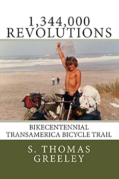 Paperback 1,344,000 Revolutions: Bikecentennial Transamerica Bicycle Trail Book