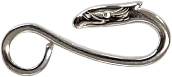 ネックレス金具　シルバーチェーンのオリジナル金具　フックタイプ　 アポロモチーフ ネックレス金具 シルバーチェーンのオリジナル金具 フックタイプ