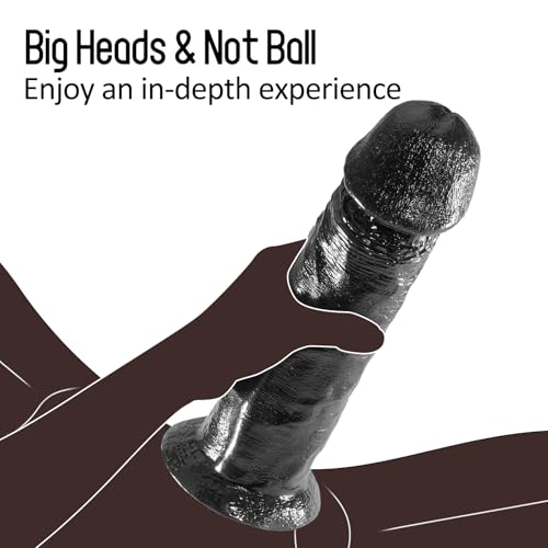 Image of 9.8 inch G-Spot Dildo Without Balls with Realistic Venis, 2.8'' Diameter Huge Thick Dildo with Suction Cup for Hands-Free and Anal Play, G-spot Giant Dildos Anal Sex Toys for Women Men