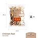 Hühnerfüsse Für Hunde 1kg/2kg GETREIDEFREIE Hermann & Glück Premium Natural Hundeleckerli Mundhygiene Kausnacks Für Hunde Hundesnacks Getrocknete Hühnerfüße für Hunde Hühnerfuß