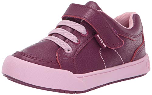 Pediped Girls' Dani Sneaker, Berry, 28 Child Eu Big Kid (11-11.5 Us) #TOP15