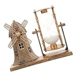 Phare de table en résine : ce sablier décoratif peut être utilisé au bureau, dans le salon, la chambre et dans d'autres endroits de votre choix. ornement de phare