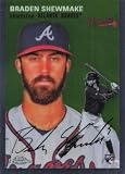 2023 Topps Chrome Platinum Anniversary #173 Braden Shewmake Atlanta Braves Rookie Baseball Card - Sportscard Superstore