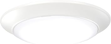 Minka Lavery 739-2-44-L Vantage LED Flush Mount, 1-Light, 13 Total Watts, 7.5-in H x 1.3-in W, White