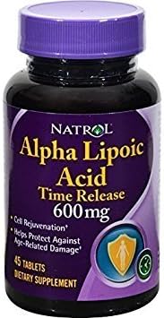 Natrol Ácido alfa lipoico 600 TR 45 Tab5