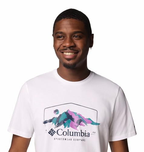 Image of Columbia Men White Path Lake Graphic II Tshirt, L