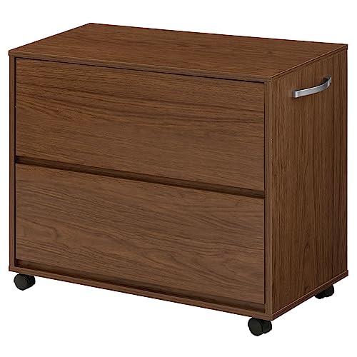 ぼん家具 チェスト スリム 木製 収納 キャスター ローチェスト タンス 2杯 ウォールナット ぼん家具 チェスト スリム 木製 収納 キャスター ローチェスト タンス 2杯 ウォールナット