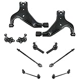 Control Arms Ball Joints Tie Rods Front Suspension Kit Set for Pathfinder QX4