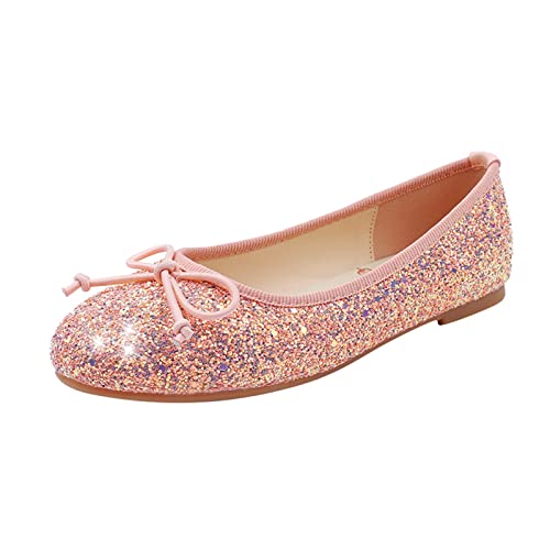 Baby Girls Princess Sparkly Shoes Mary Jane Dresses Shoes Children Dance Shoes Flat Shoes Girls Shoes Toddler Shoes