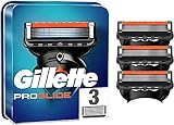 Gillette ProGlide Cuchillas de Afeitar Hombre, Paquete de 3 Cuchillas de Recambio