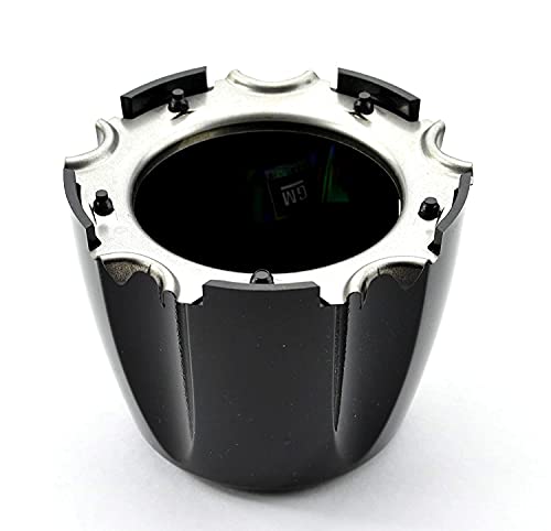 New Black Wheel Hub Center Caps Turbo 6 Emblem Replacement For 1986-1987 Buick Regal Grand National (4) #TOP4