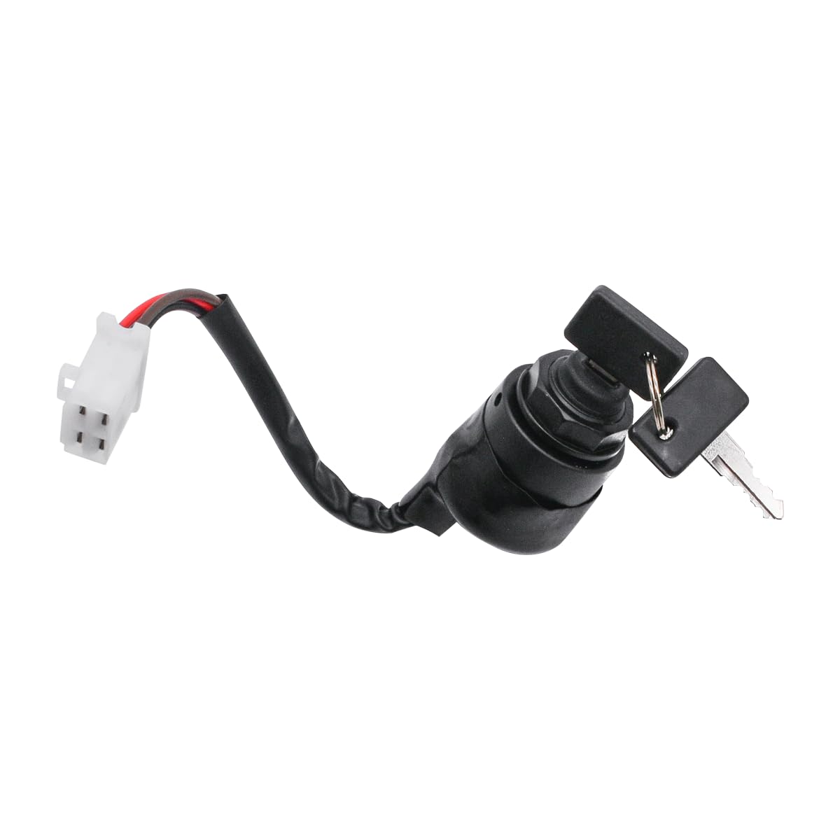 Ignition Key Switch 4 Pins Fits for Yamaha G14 Gas Electric Golf Cart Models JN3-82510-00-00