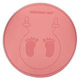 TOGEVAL Sportmatte Für Springseil Tragbare Sprungmatte Leise Trainingsmatte Für Fitness...