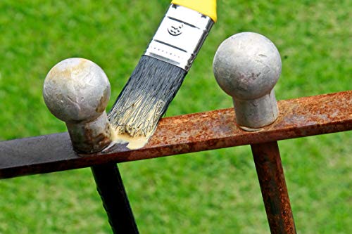 PCF Fundo Convertedor de Ferrugem 1 Litro Quimatic Tapmatic, marrom