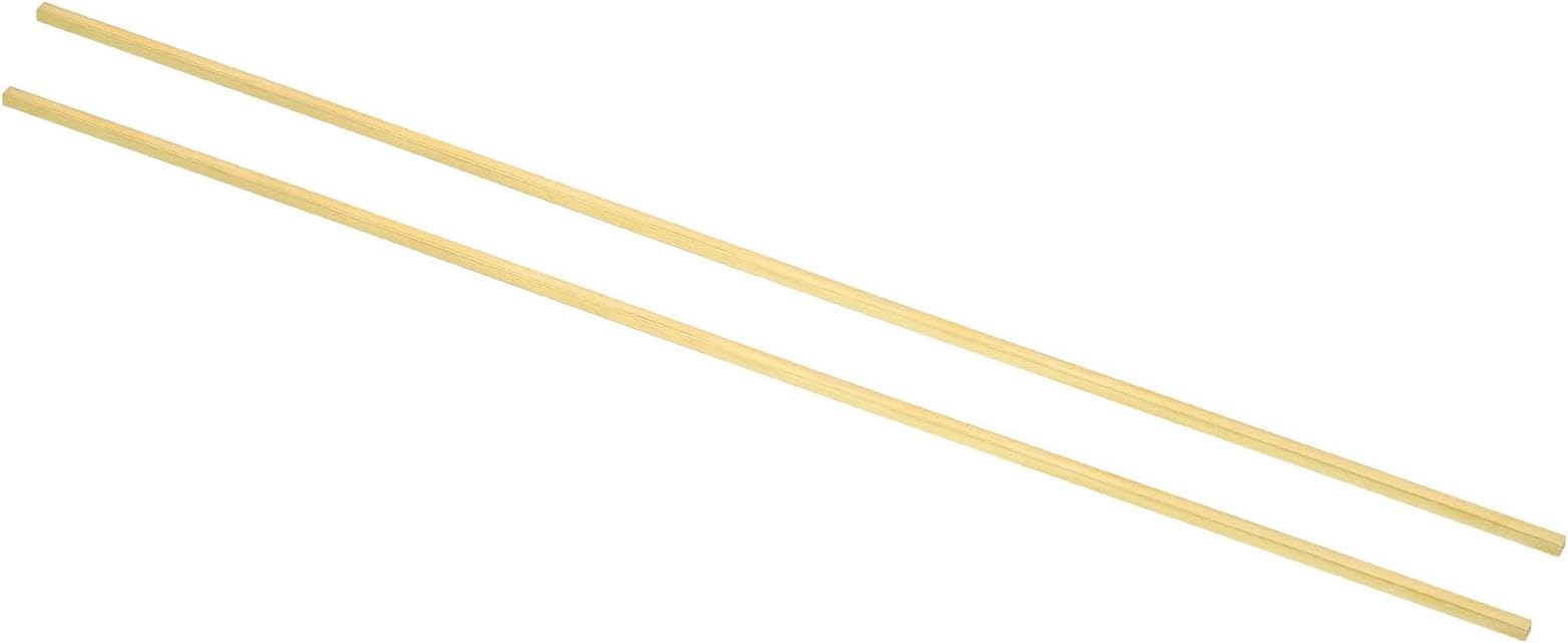 – 1/8 x 1/8 x 12" C360 Brass Square Bar, 2 Pcs Solid Flat Mill Stock for Crafting Maintenance Electrical Architectural Decoration, Brass