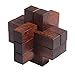 XINGBAO 3D-Holzpuzzles,Kongming-Schloss,IQ-Testspielzeug Für Jugendliche Und Erwachsene,Brain Teaser Holzwürfel-Geschenk,für Intellektuelle Spiele Unterhaltsame Und Pädagogische Werkzeuge,I