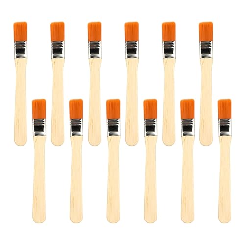 42 Pcs Small Paint Brush,0.59 Inch Width Small Touch Up Paint Brush with Wood Handle,Trim Painting Tool Soft Bristle For Walls,Touch Up,Cabinets,Fences,Edge Painting Tool