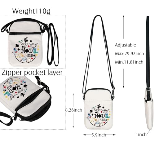 BNQL Alices Crossbody Bag Princess Alices Gifts Fairy Tale Gifts Alices Inspired Gift Cell Phone Pursee2