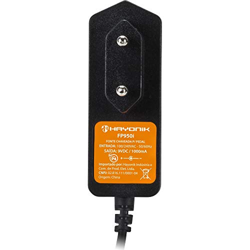 Fonte de Energia para até 4 Pedais Hayonic FP950i - 1000mA