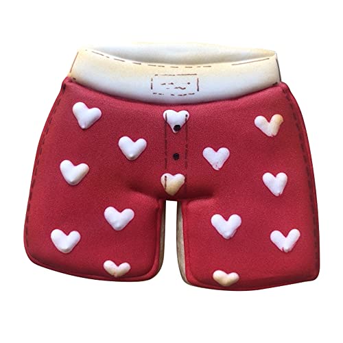 Keniao Bathing Suit Trunks/Boxer Shorts Cookie Cutter, 3.1", Stainless Steel #TOP5