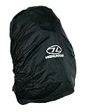 40 - 50l Highlander ACC028-BK - Funda de Mochila, Color Negro, Talla 40-50l