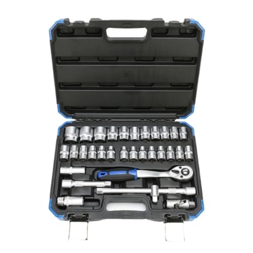 Repair Tools Hand Tool Sets Tool Box Set 32Pcs Socket Wrench Set Sleeve Tool Kit for Auto Repair Household Tool Kit Set wljdp240511