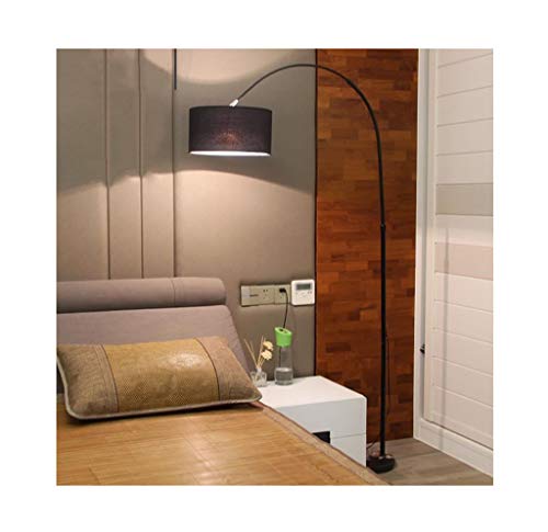 Preisvergleich Produktbild ASHENG Boden Stand Lampe - Schlafzimmer Wohnzimmer führte Fernbedienung Augenschutz vertikale Tischlampe (Farbe : 12W)