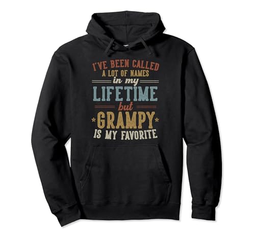 Grampy Is My Favorite Name - Father's Day Grampy Sudadera con Capucha