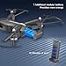 FERIETELF T26 Drone Replacement Accessory Kit, with 1 Pc 3.7V 1200mAh Modular Rechargeable Li-po Battery, Charging Cable, Propeller Guards, Spare Blades, Screwdriver