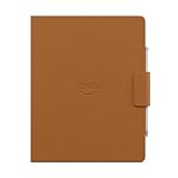 【Amazon Kindle Scribe (2026年発売) 用】Amazon純正 手帳型 プレミアムレザーカバー (キャラメル)