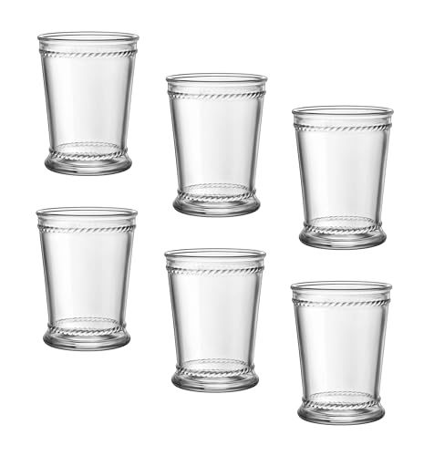 Bormioli Rocco Bartender 12.25 oz. Julep Cocktail Drinking Glasses, Set of 6, Clear