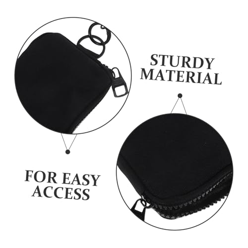 Zerodeko Multi-Functional Outdoor Storage Bag Portable Zipper Coin Purse for Earphones Keys Cards and Coins Travel Organizer for Daily Use Compact Hanging Pocket3