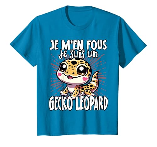 Je M'en Fous Je Suis Un Gecko Léopard - Mignon Gecko Léopard T-Shirt