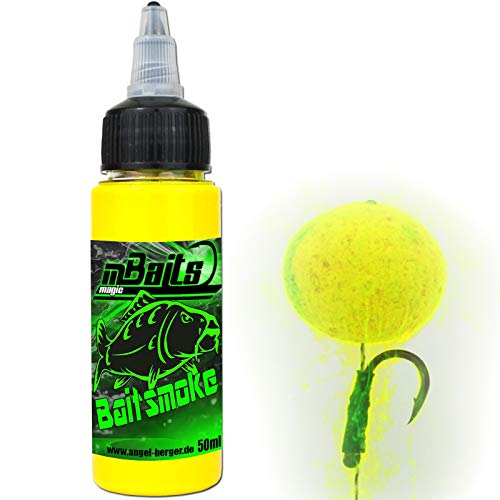 Angel-Berger Bait Smoke Liquid Dip (Ananas/Fluo Yellow, 50ml)