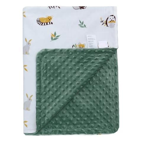 Miracle Baby Dot Fleece Blanket for Newborns Cover