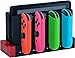 Produktbild Mcbazel NS Switch Ladestation Joy Con Ladestation zum Aufladen mit LED-Anzeige für NS Switch Controller Ladegerät