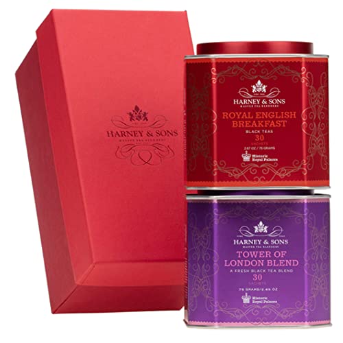 Harney & Sons Hrp Royal Duo Gift Of Tea, With English Breakfast And Tower Of London #TOP15