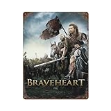 KSOXDAITIP Filmposter Braveheart Wanddekoration, Kunst, 