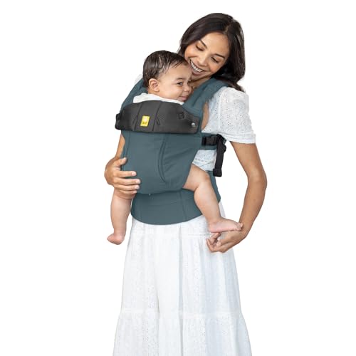 LILLEbaby Complete All Seasons Ergonomic 6-in-1 Baby Carrier Infant to Toddler with Lumbar Support 7-45 Pounds 360 Degree Baby Wearing & Multi-Position Inward & Outward Facing Bark product thumbnail 10