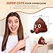 WYZOID Funny Farting Poop Plush Toy – 30 Hilarious Fart Sounds, Soft & Durable, Perfect Gag Gift for Kids, Pets, and Pranks – Ready to Use for Endless Fun and Laughter!