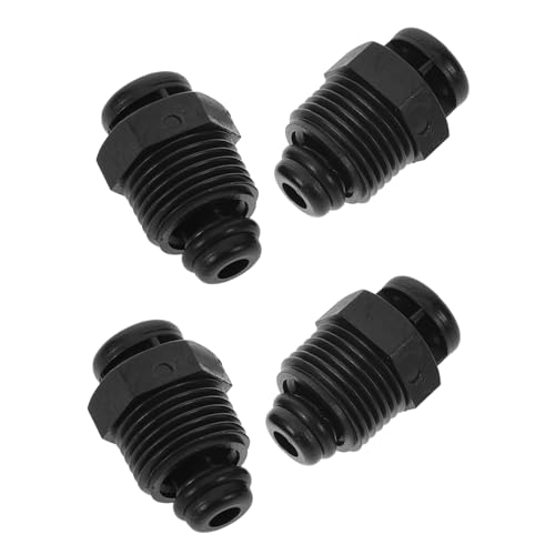 Alipis Soupape De Purge D'air En Plastique 4 Pcs Pour Irrigation Goutte à Goutte Agricole, Valve De Sécurité Automatique, Accessoire Micro-aspersion, Système D'irrigation Solide