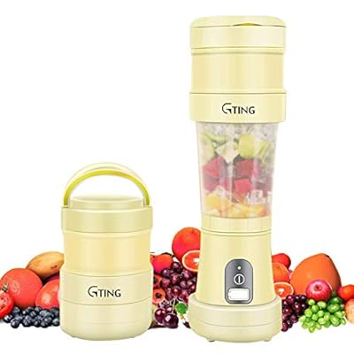 Amazon - Save 50%: Portable Blender, G-TING Collapsible Personal Smoothies Blender Cordle…