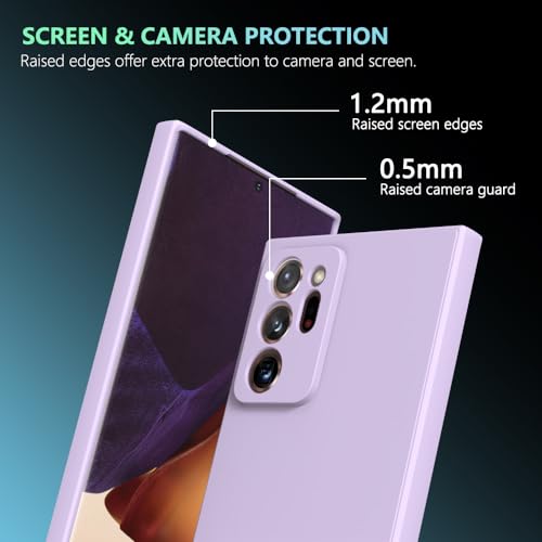 Image of for Samsung Galaxy Note 20 Ultra Case Purple, Scratch Resistant with Soft Touch, Slim Thin Phone Cover for Samsung Galaxy Note 20 Ultra
