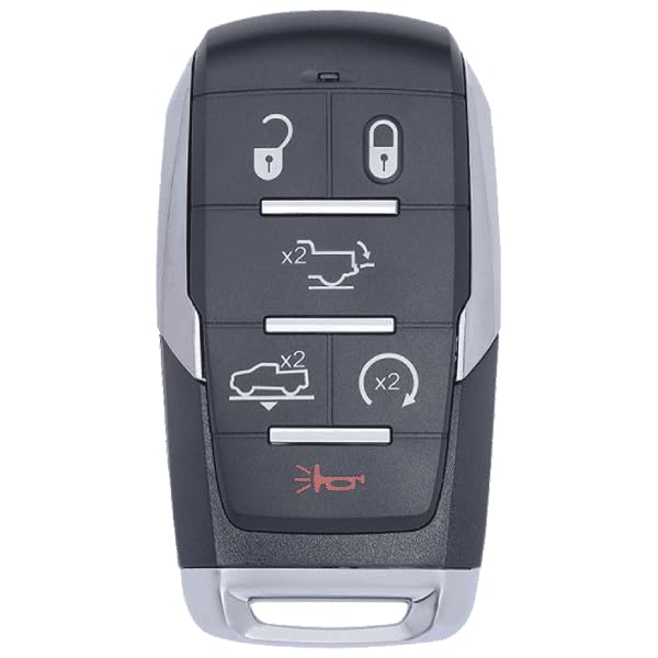 Porte-clés intelligent RAM 1500 télécommande 68584156AA 2019-2024