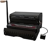 Akiles AWM-EX21 Model WireMac-EX21 All-in-One Electric Wire Punch and Manual Wire Closer, 2:1 Pitch, 1/4