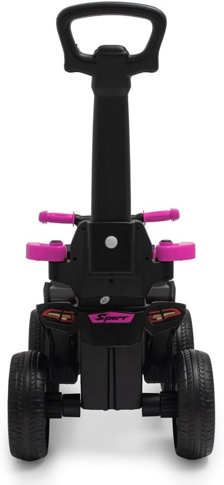 Baby Mix Mega Prime EVA baby bouncer with guide bar pink
