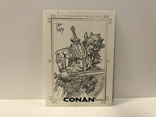 Conan Sketch Trading Card (Dan Day) Rittenhouse SketchaFEX